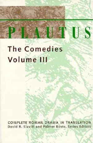 Plautus, 3: The Comedies image number 0