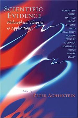 Scientific Evidence: Philosophical Theories and Applications image number 0