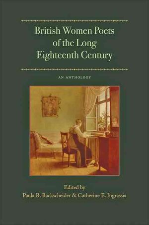 British Women Poets of the Long Eighteenth Century: An Anthology image number 0