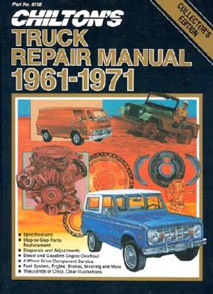 Chilton's Truck Repair Manual 1961-71 image number 0