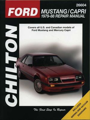 Ford Mustang and Capri, 1979-88 image number 0