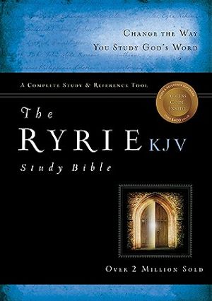 Ryrie Study Bible-KJV [With DVD] image number 0