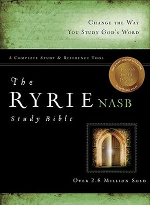 Ryrie Study Bible-NASB [With DVD ROM] image number 0