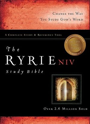 Ryrie Study Bible-NIV [With DVD] image number 0