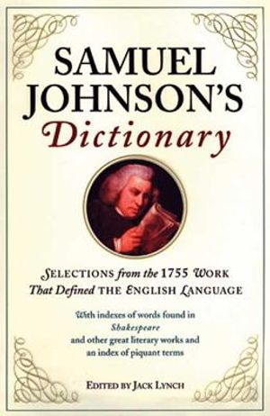 Samuel Johnson's Dictionary image number 0