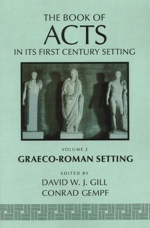 The Book of Acts in Its Graeco-Roman Setting image number 0