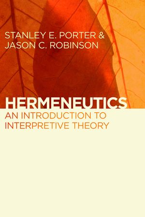 Hermeneutics: An Introduction to Interpretive Theory image number 0