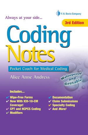 Coding Notes: Pocket Coach for Medical Coding image number 0