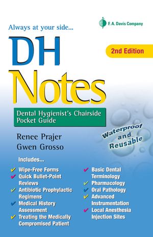 Dh Notes: Dental Hygienist's Chairside Pocket Guide image number 0