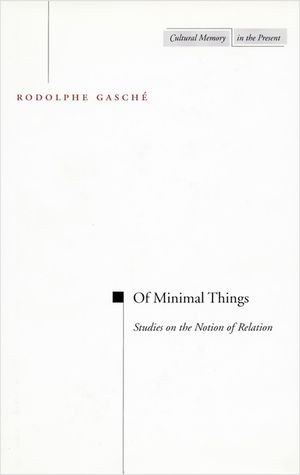 Of Minimal Things: Studies on the Notion of Relation image number 0