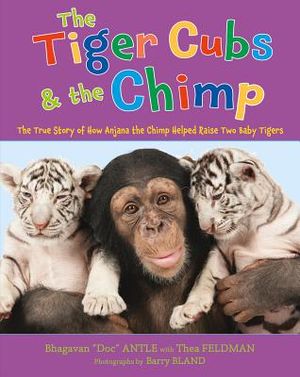 The Tiger Cubs and the Chimp: The True Story of How Anjana the Chimp Helped Raise Two Baby Tigers image number 0