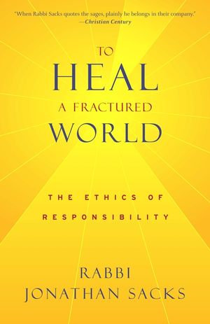 To Heal a Fractured World: The Ethics of Responsibility image number 0