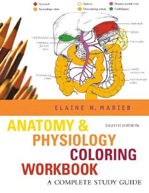 Anatomy & Physiology Coloring Workbook: A Complete Study Guide image number 0