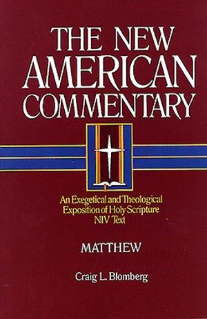 Matthew, Volume 22: An Exegetical and Theological Exposition of Holy Scripture image number 0