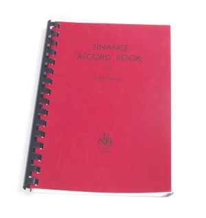 Finance Record Book for Small Churches image number 0