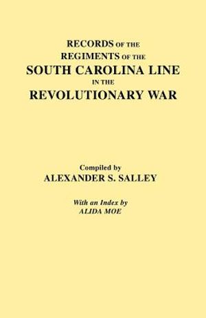 Records of the Regiments of the South Carolina Line image number 0