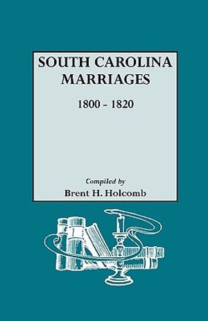 South Carolina Marriages, 1800-1820 image number 0