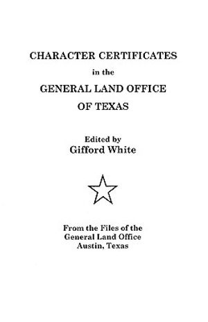 Character Certificates in the General Land Office of Texas image number 0