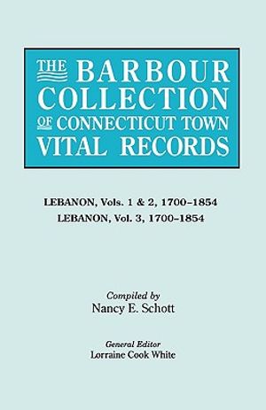 The Barbour Collection of Connecticut Town Vital Records [Vol. 22] image number 0