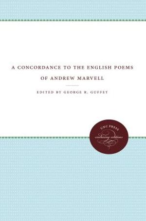 A Concordance to the English Poems of Andrew Marvell image number 0