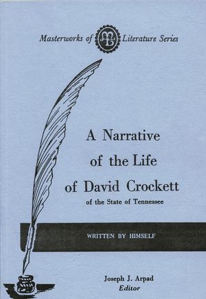 Narrative of the Life of David Crockett of the State of Tennessee image number 0