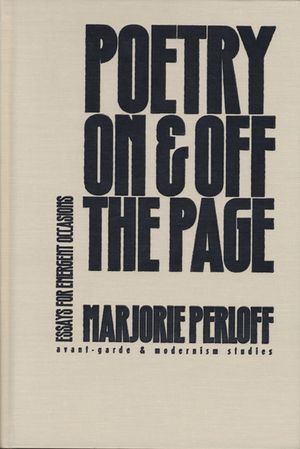 Poetry on and Off the Page: Essays for Emergent Occasions image number 0