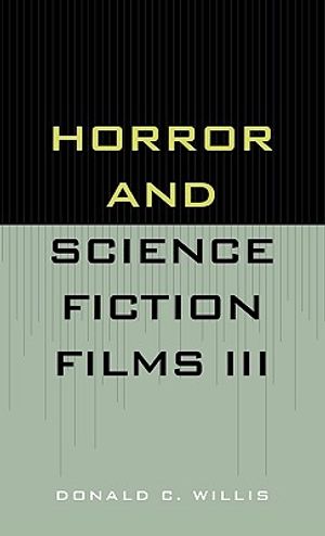 Horror and Science Fiction Films III (1981-1983) image number 0