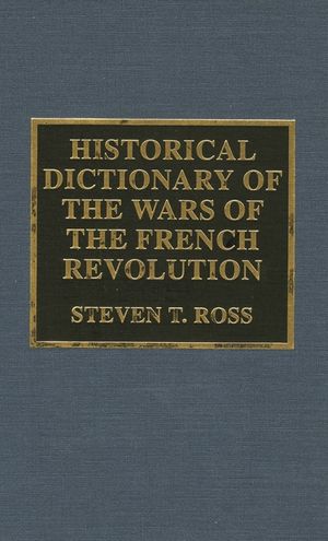 Historical Dictionary of the Wars of the French Revolution image number 0