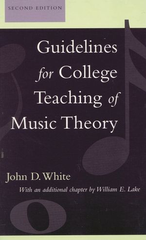 Guidelines for College Teaching of Music Theory image number 0