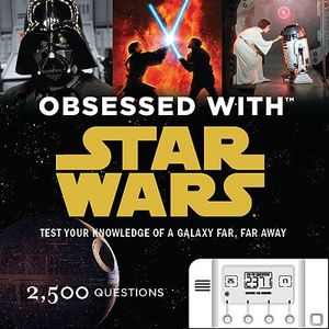 Obsessed with Star Wars: Test Your Knowledge of a Galaxy Far, Far Away [With Interactive Game W/Built in Scoring Module] image number 0