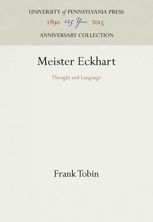 Meister Eckhart: Thought and Language image number 0