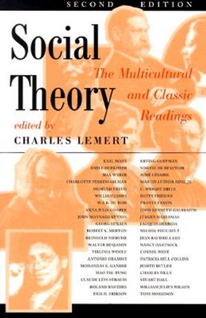 Social Theory: The Multicultural and Classic Readings, Second Edition image number 0
