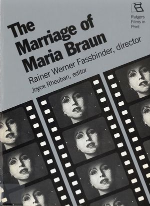 The Marriage of Maria Braun: Rainer Werner Fassbinder, Director image number 0