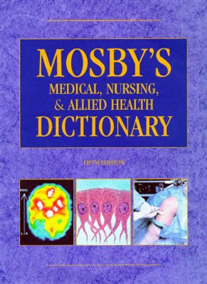Mosby's Medical, Nursing and Allied Health Dictionary image number 0