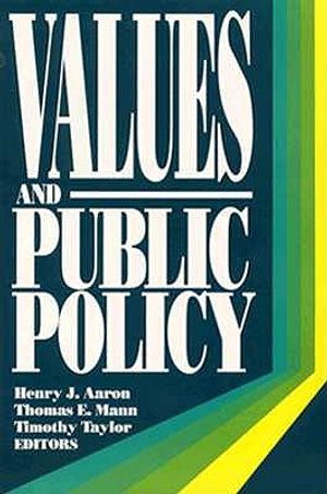 Values and Public Policy image number 0
