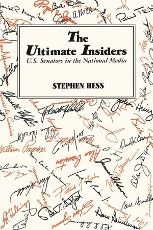 Ultimate Insiders: Senators in the National Media image number 0