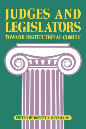 Judges and Legislators: Toward Institutional Comity image number 0