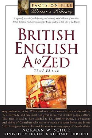 British English A to Zed image number 0