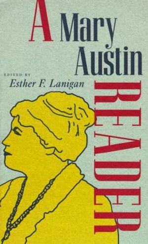 A Mary Austin Reader image number 0