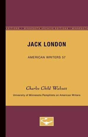Jack London - American Writers 57: University of Minnesota Pamphlets on American Writers image number 0