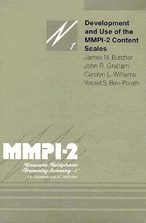 Development and Use of the Mmpi-2 Content Scales, 1 image number 0