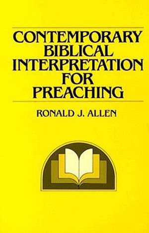 Contemporary Biblical Interpretation for Preaching image number 0