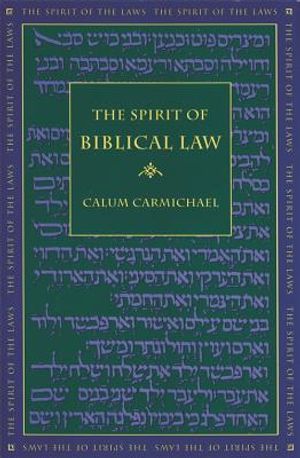 The Spirit of Biblical Law image number 0