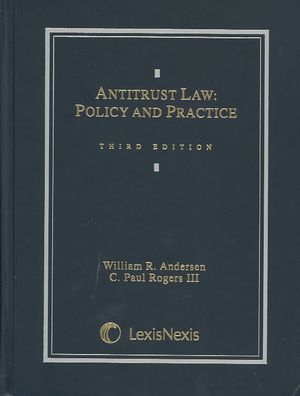 Antitrust Law: Policy and Practice image number 0