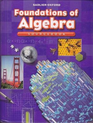 Foundations of Algebra : Sourcebook image number 0