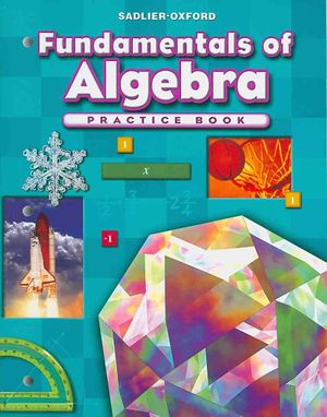 Fundamentals of Algebra Practice Book image number 0