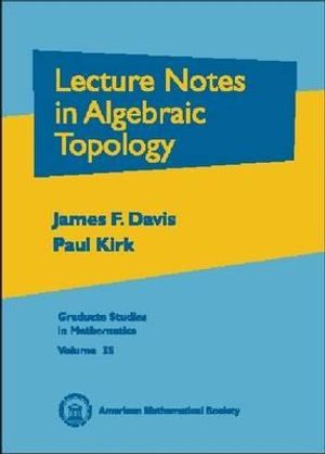 Lecture Notes in Algebraic Topology. image number 0