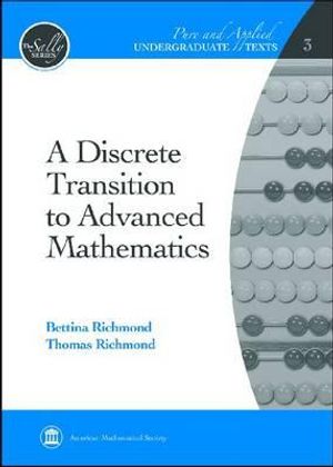 A Discrete Transition to Advanced Mathematics image number 0