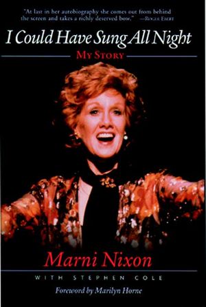 I Could Have Sung All Night : My Story image number 0