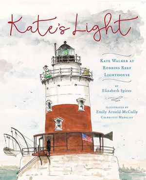 Kate's Light: Kate Walker at Robbins Reef Lighthouse image number 0